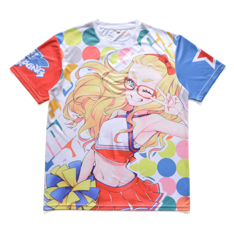 全面オーダープリントOK！オリジナルセットインスリーブTシャツ