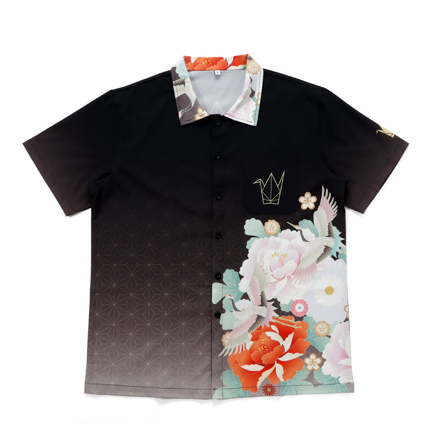 写真もイラストも全面プリント可能！オリジナルデザインアロハシャツ