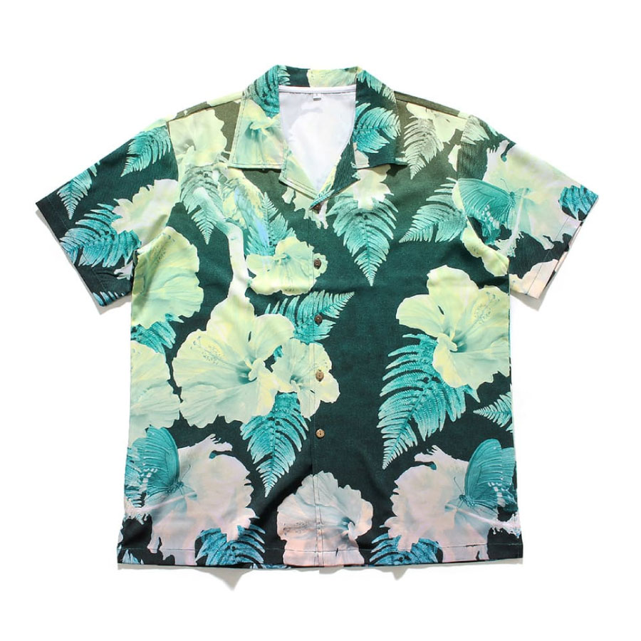 全面プリント｜写真もプリント可｜オリジナルアロハシャツの製作なら